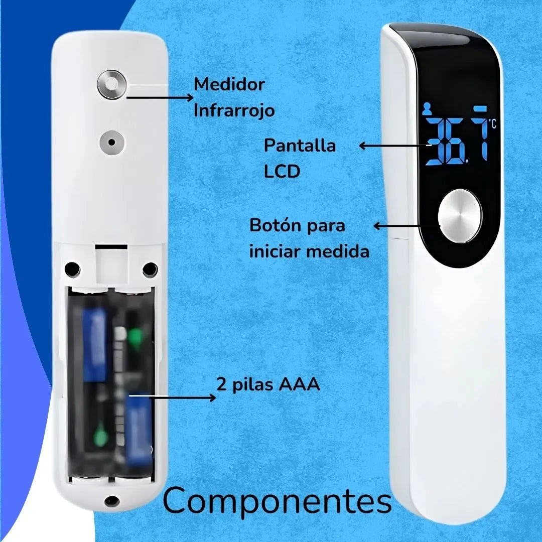 Termómetro Digital Sin Contacto Infrarrojo Bebé Adulto Niños