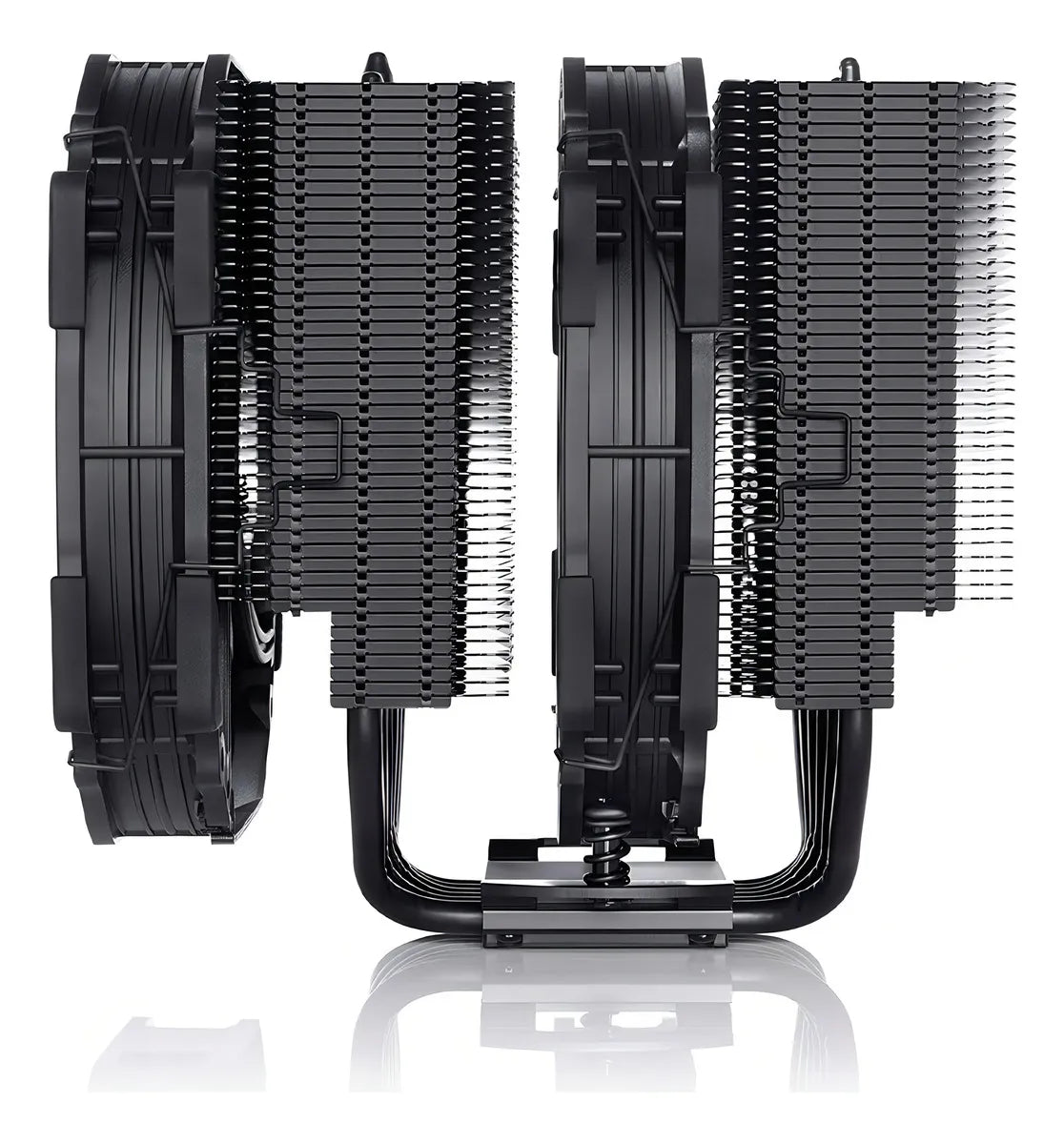Disipador Para Cpu Noctua Nh-d15 Chromax.black, Intel Y Amd Led Negro