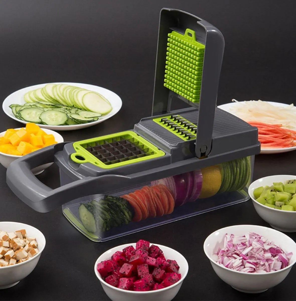 Mandolina Cocina Profesional Cortador Rayador Verduras