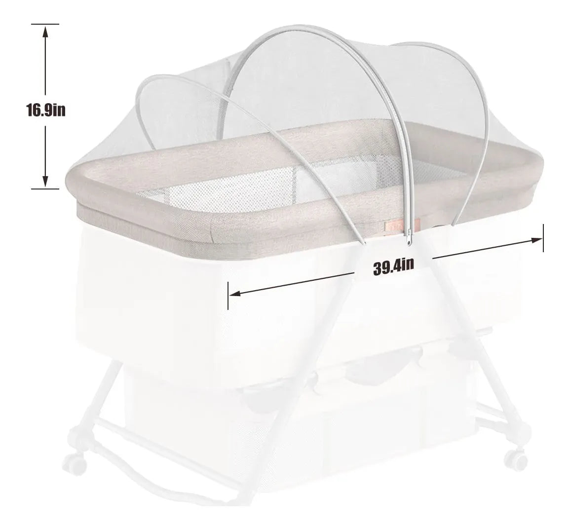 Mosquitera Para Cuna, Cubierta De Moises Duomi Para Cuna, Re
