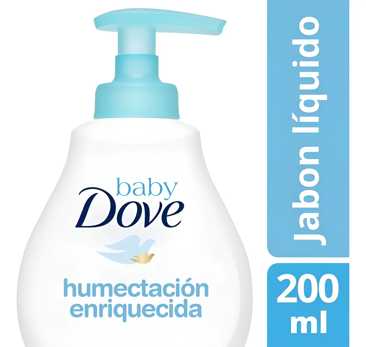 Dove Baby Sabonete líquido - Líquido - 200 mL - Unidad - 1