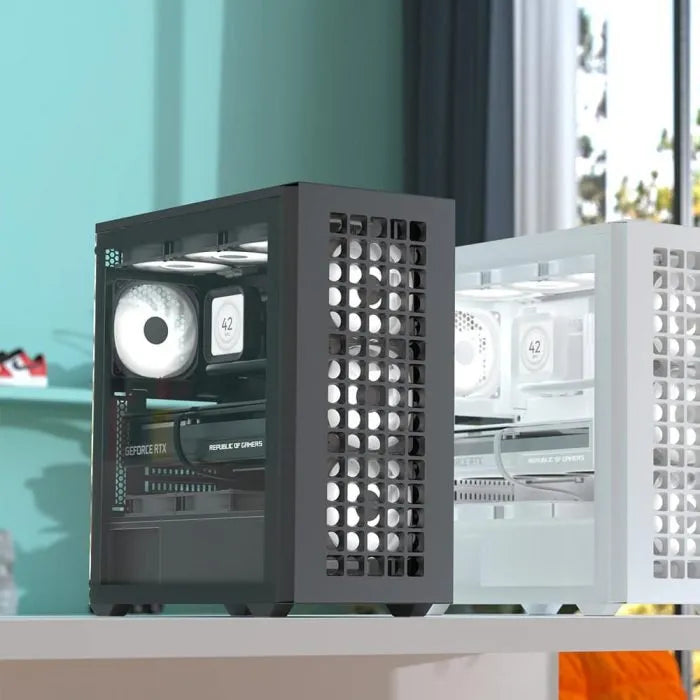 Gabinete Gamer Aerocool D502a Negro 4 Ventiladores Argb