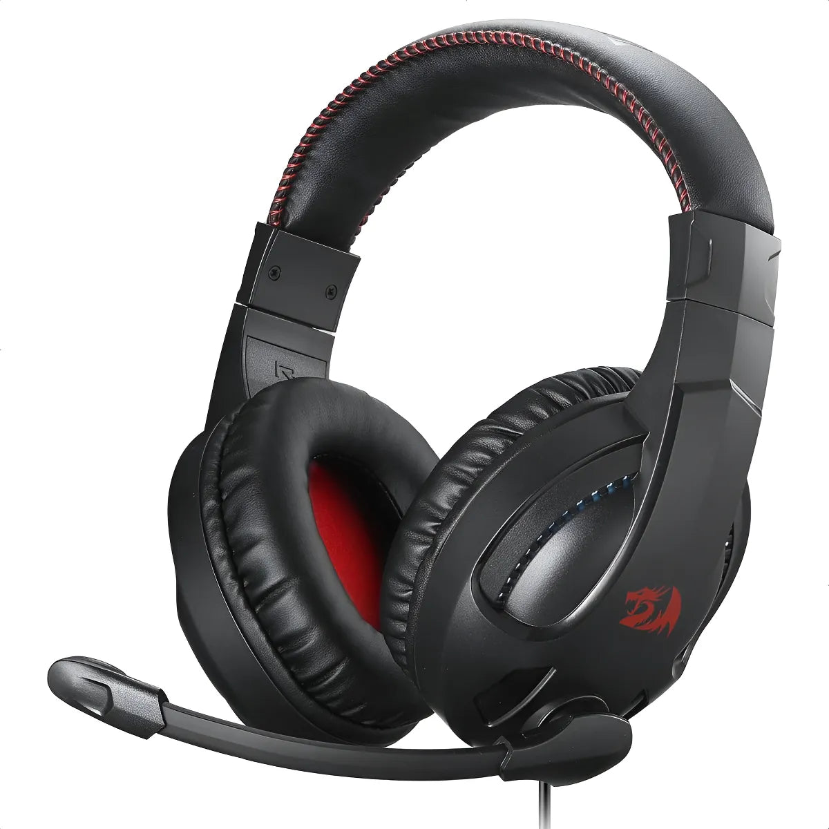 Diadema Gamer Redragon H211-rgb Cronus Micrófono Plug 3.5mm Negro