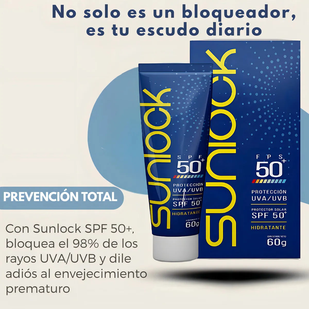 Protector Solar Cuerpo Cara Spf 50 Hidratación Proteccion Uv