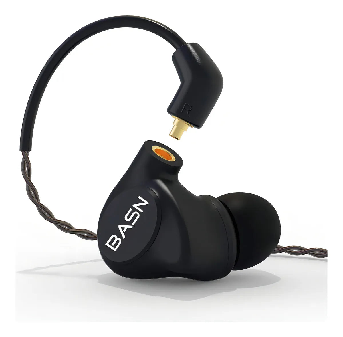 Basn Metalen - Auriculares Intrauditivos Para 4 Controlador. Color Mate Negro