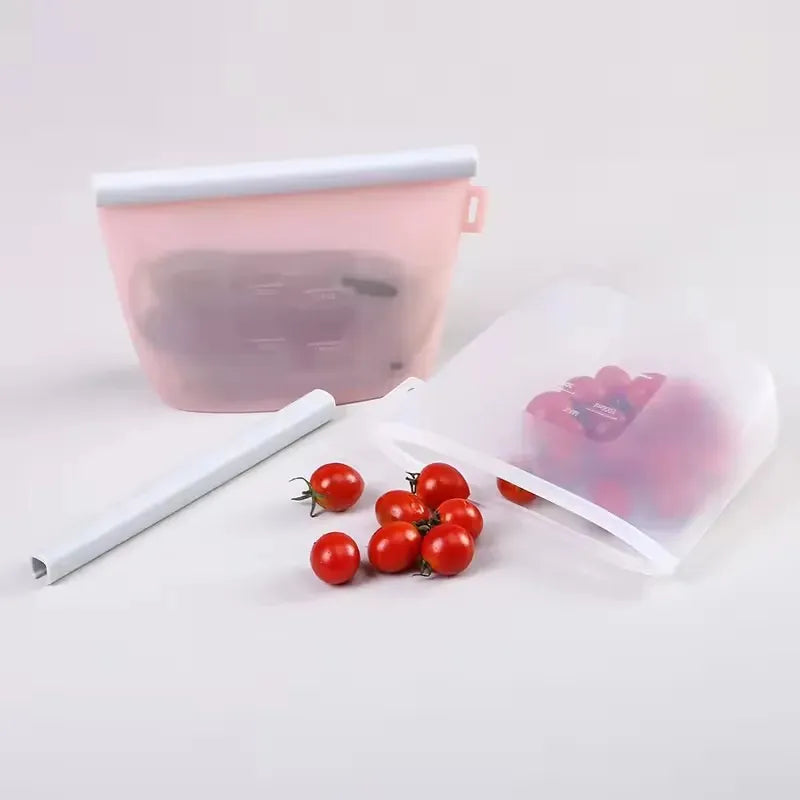 5 Bolsas De Almacenamiento De Leche Materna En Silicona