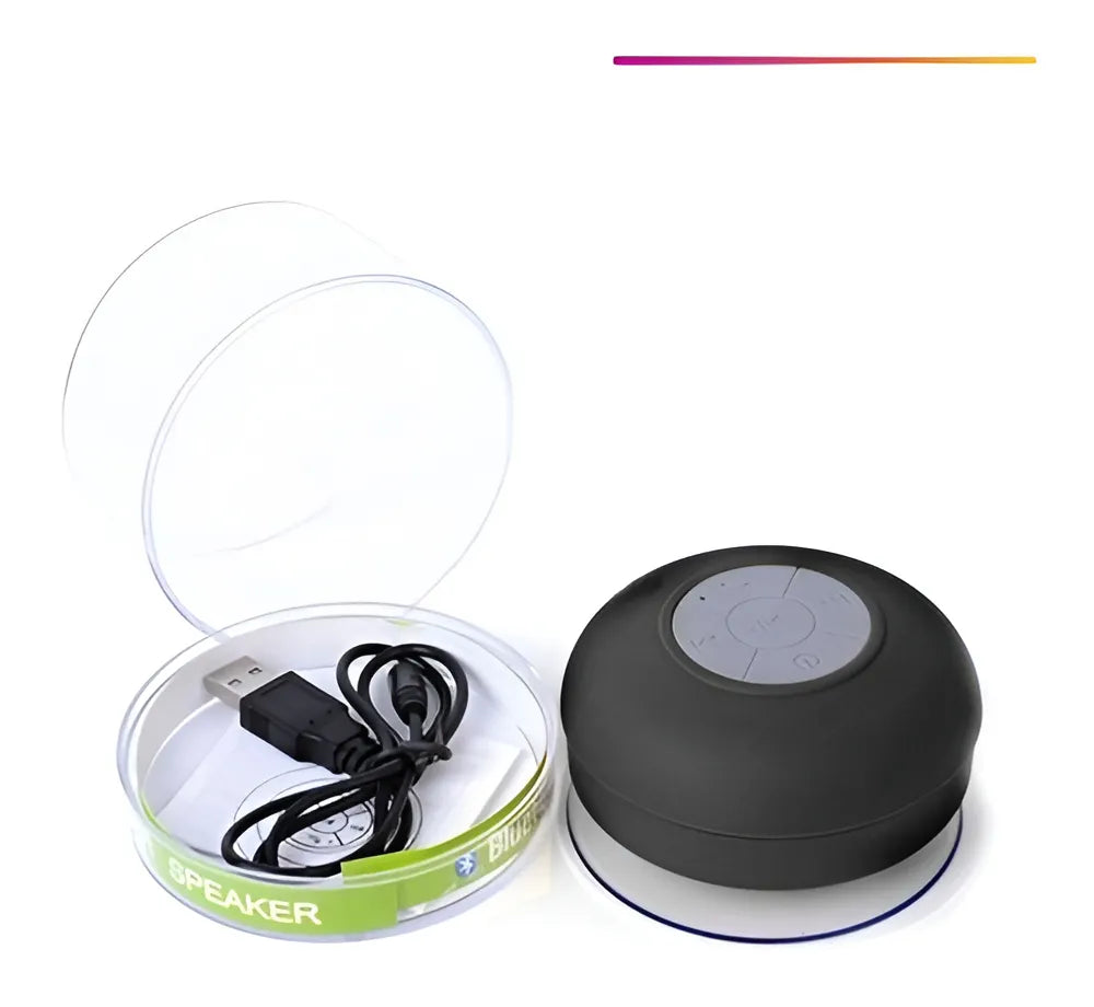 Parlante BTS Prova D'água BTS-06 portátil con bluetooth waterproof azul