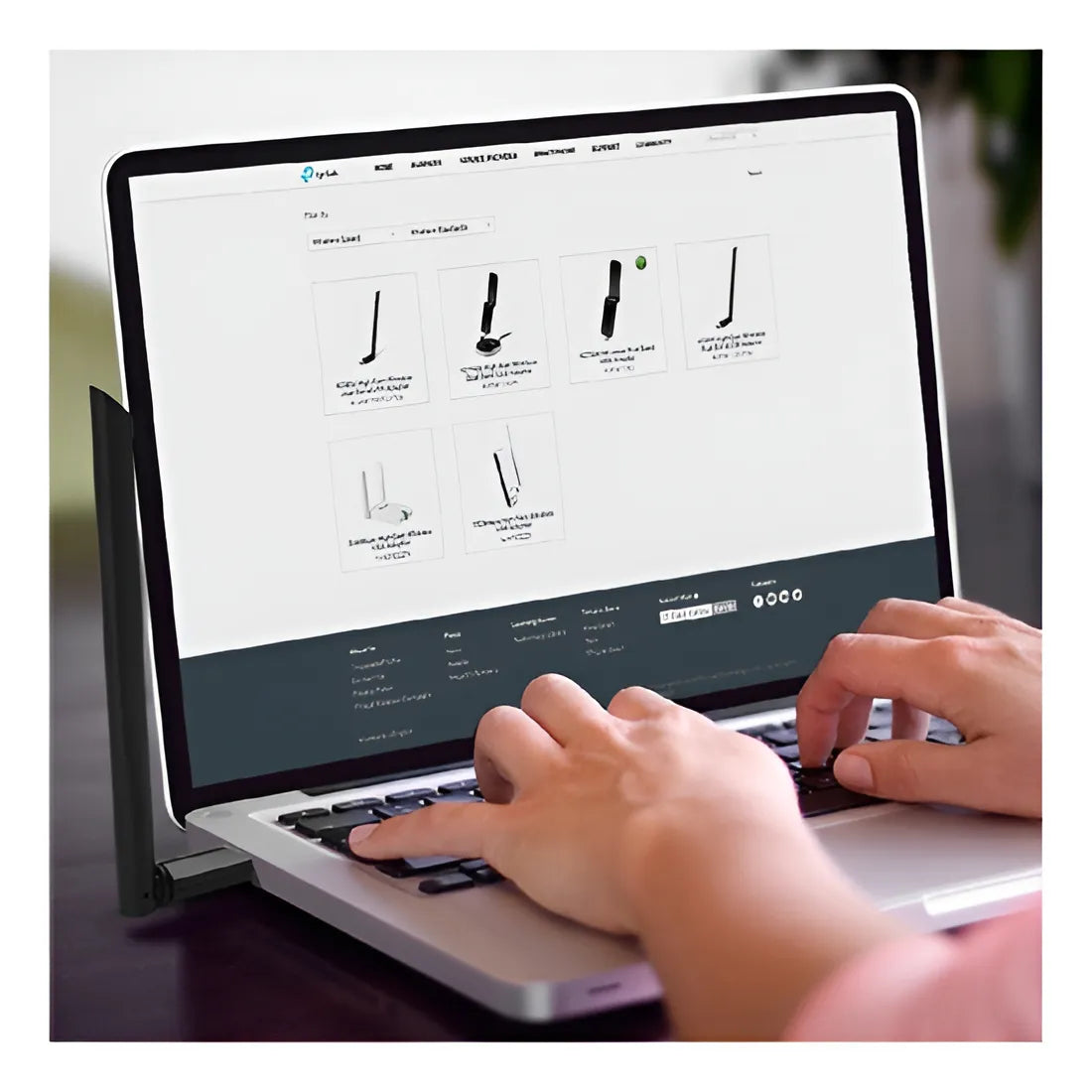 Adaptador Usb Inalámbrico Tp-link Archer T3uplus Dual Ac1300