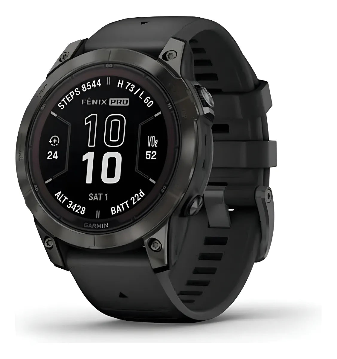 Reloj Gps Garmin Fenix 7 Pro Zafiro 47mm Color de la caja Negro Color del Bisel Negro Diseño de la Correa Quickfit