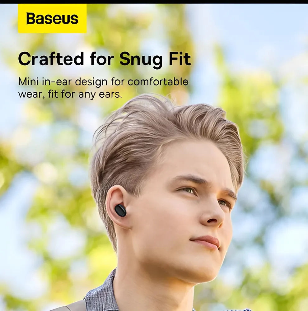 Auriculares Baseus Bowie Ez-10, color negro