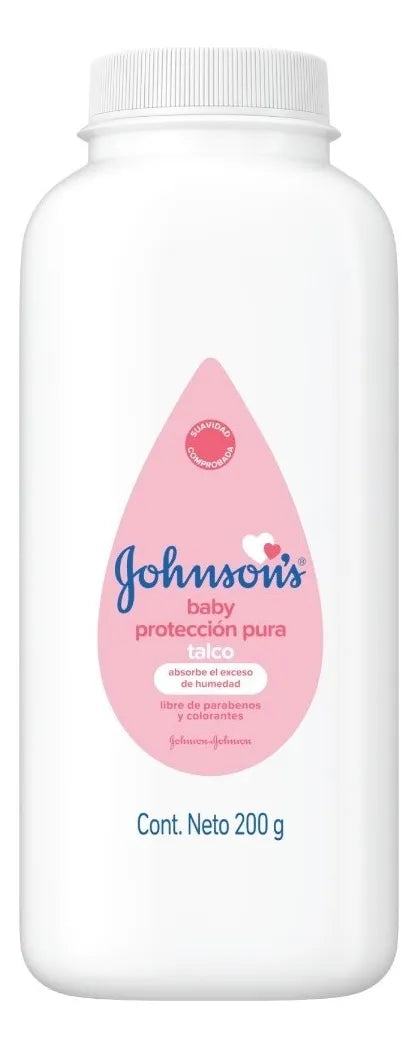 Talco Para Bebé Johnson's Protección Pura X 200 G