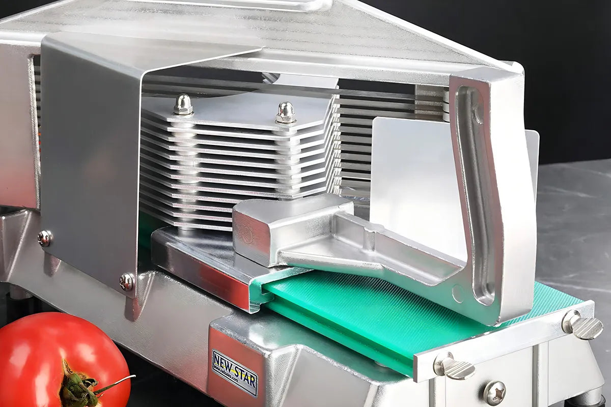 Cortador New Star Foodservice, Comercial, Acero Inoxidable