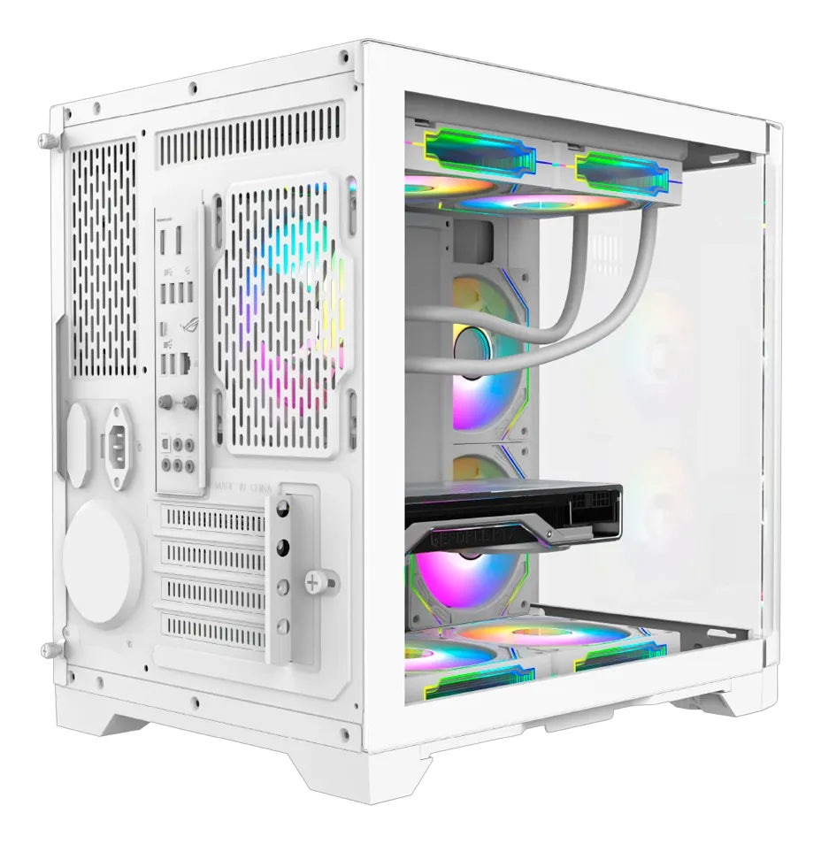 Chasis Gamer M-atx Iceberg Wave M Blanco X3 Fan Rgb