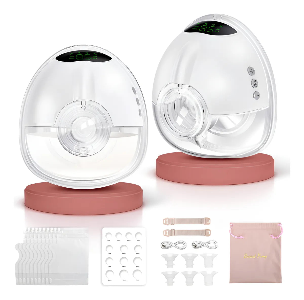 Baemee Extractor De Leche Manos Libres, Bomba De Lactancia M