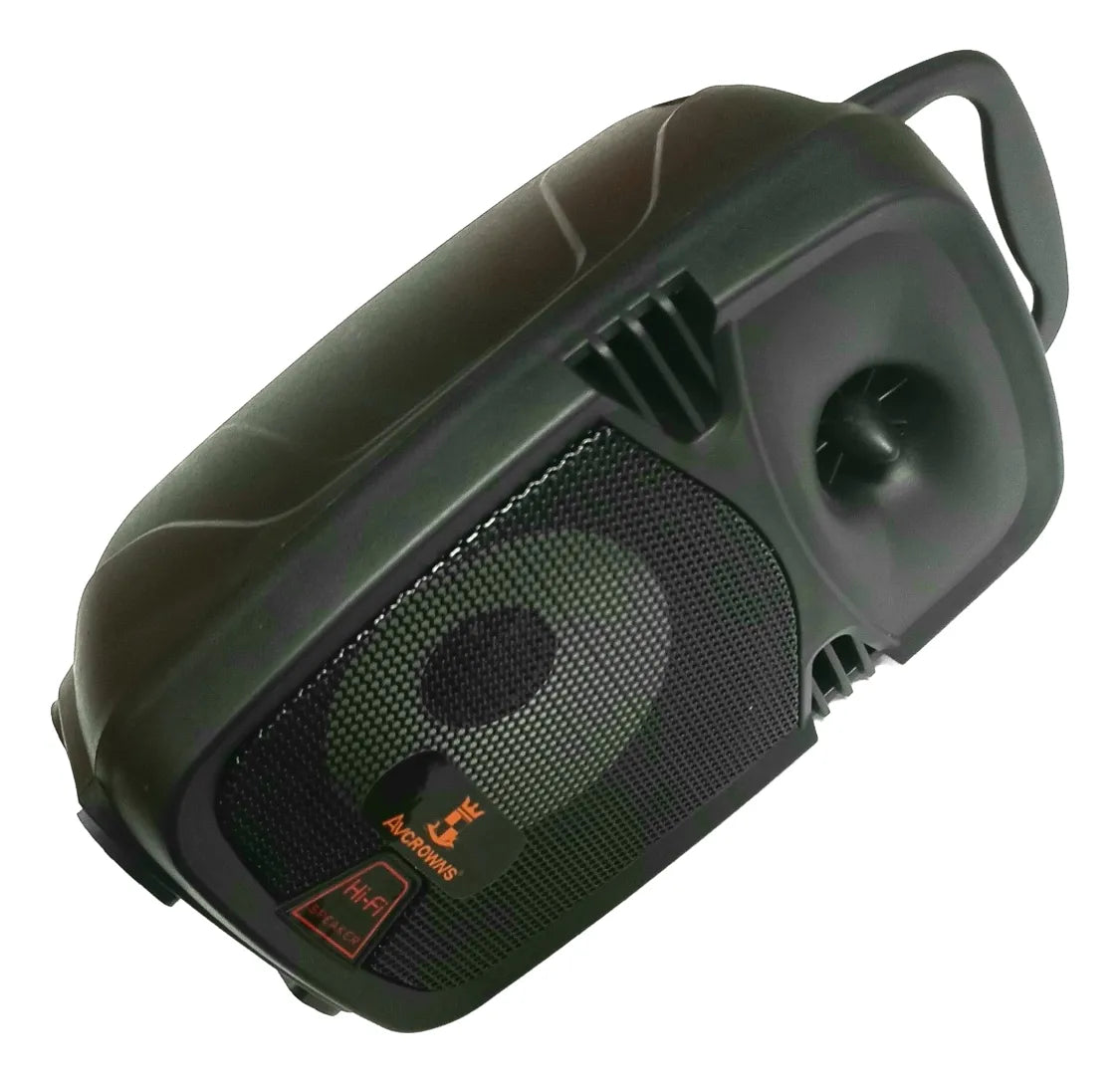 Mini Cabina Bluetooth Avcrowns V906 Parlante De 4 Bateria Negro