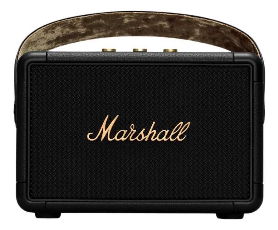 Marshall Kilburn || Parlante Portátil Bluetooth Negro/latón Color Negro