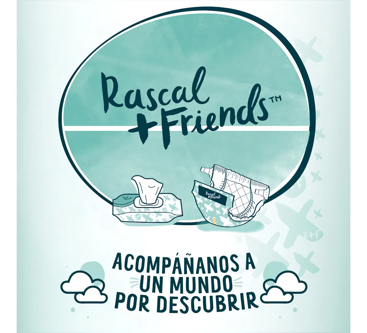 Set Pañitos Humedos Rascal por 320 Unidades - 4 Paquetes