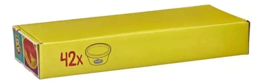 Play-Doh Pack de 42 Mini Latas de 28 g Masa para moldear no tóxica, regalos escolares y fiestas infantiles, para niños desde 2 años