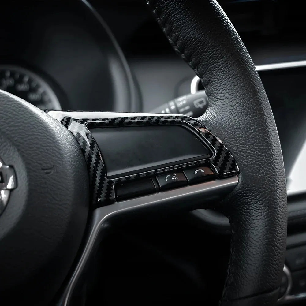 Accesorios Nissan Kicks Sentra Versa Cubierta Timon Fibra C.