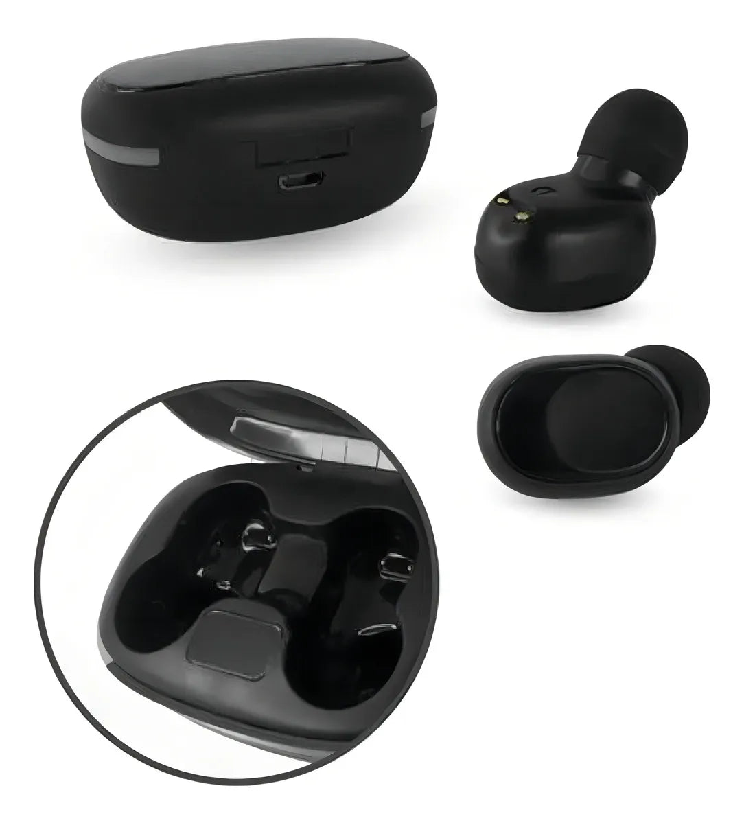 Bluetooth Kr-200 Earcuffs Audifonos Inalambricos Color Colores Luz Colores