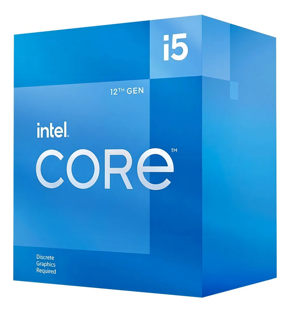 Procesador gamer Intel Core i5-12400F BX8071512400F de 6 núcleos y 4.4GHz de frecuencia