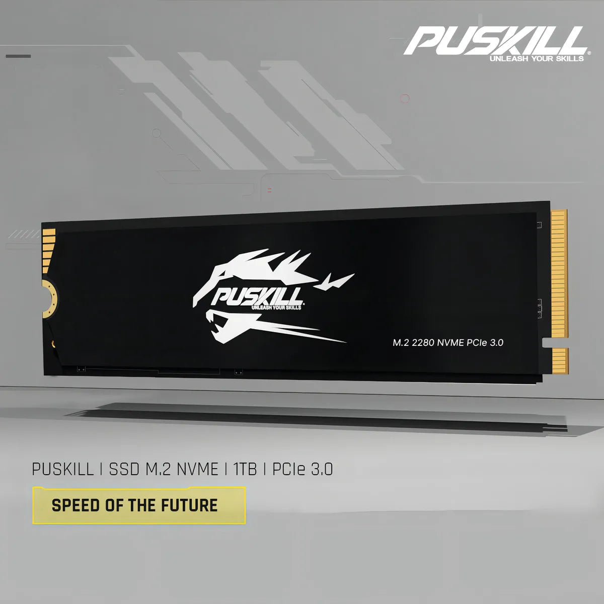 interno Puskill Puskill SSD PSK-M2SSDP34-1024G 1TB negro