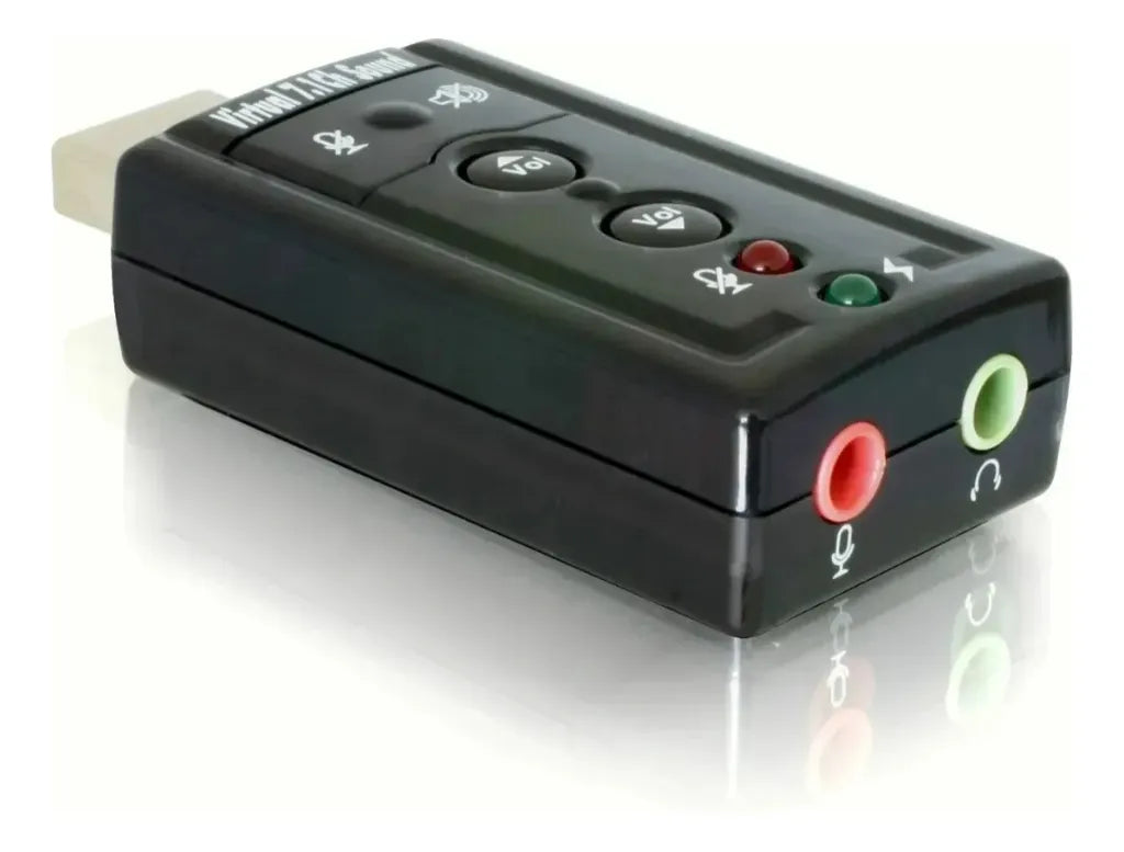 Tarjeta De Sonido Externa Usb 7.1 Adaptador Audio Microfono