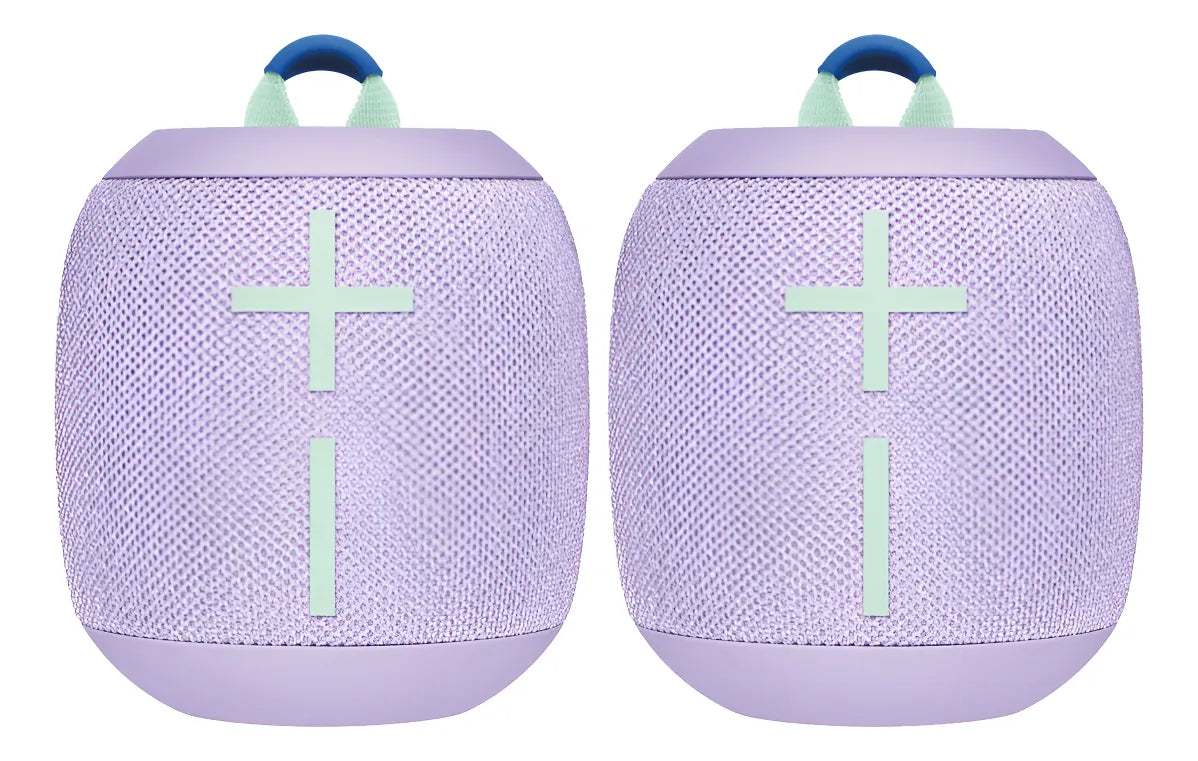 Ultimate Ears Wonderboom 3, Kit 2 Parlantes Impermeables Lvd Lavanda