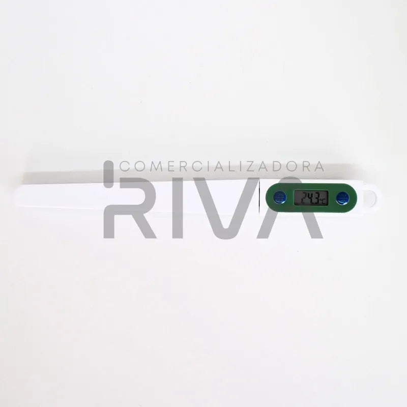 Termómetro Digital De Punzón Tipo Industrial (alimentos) Blanco