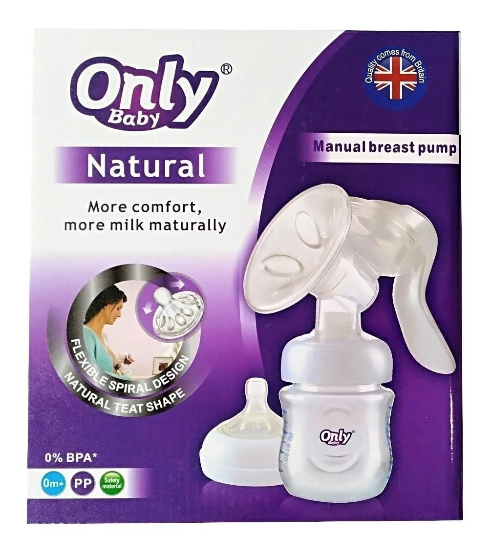 Extractor De Leche Materna Manual Only Baby 4oz Bebé