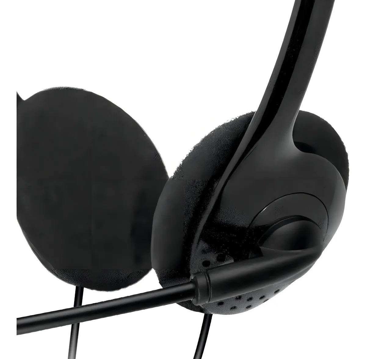Auriculares Klipxtreme Para Conferencias Ksh-280 Call Center Color Negro