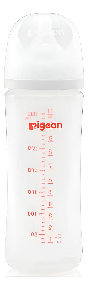 Tetero Softouch Wn3 Pp 11oz Blanco 6 Meses X 1 Und Multicolor Biberón Softouch Pigeon Pp