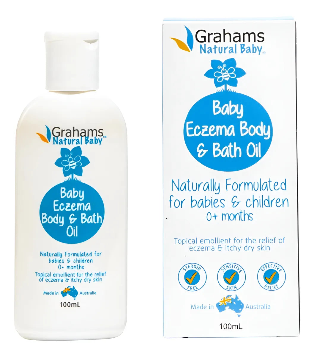 Grahams Natural Aceite Corporal Y De Baño Para Eccema Para.