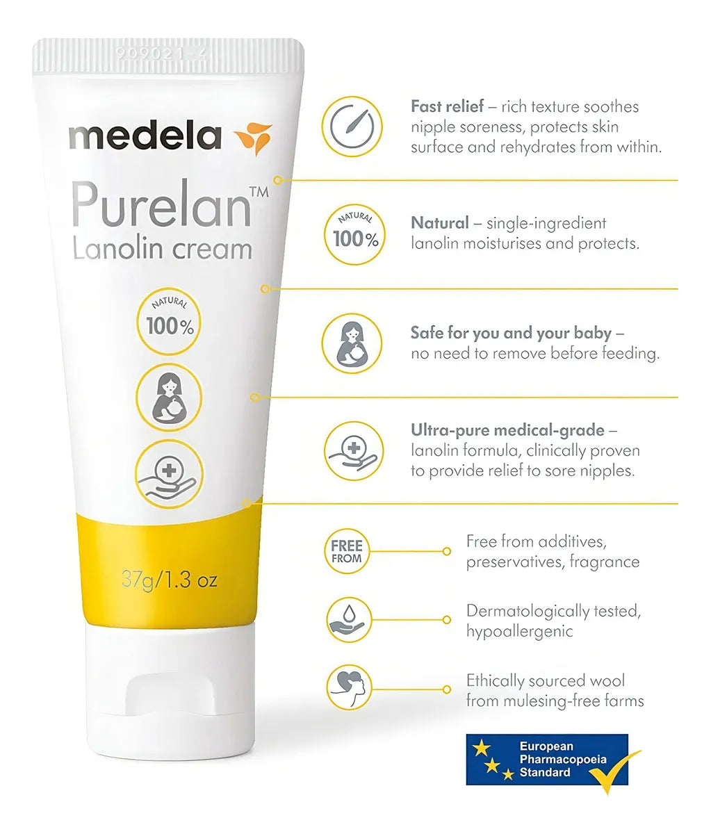 Medela Purelan - 37 g - 37 mL - Crema - Unidad - 1