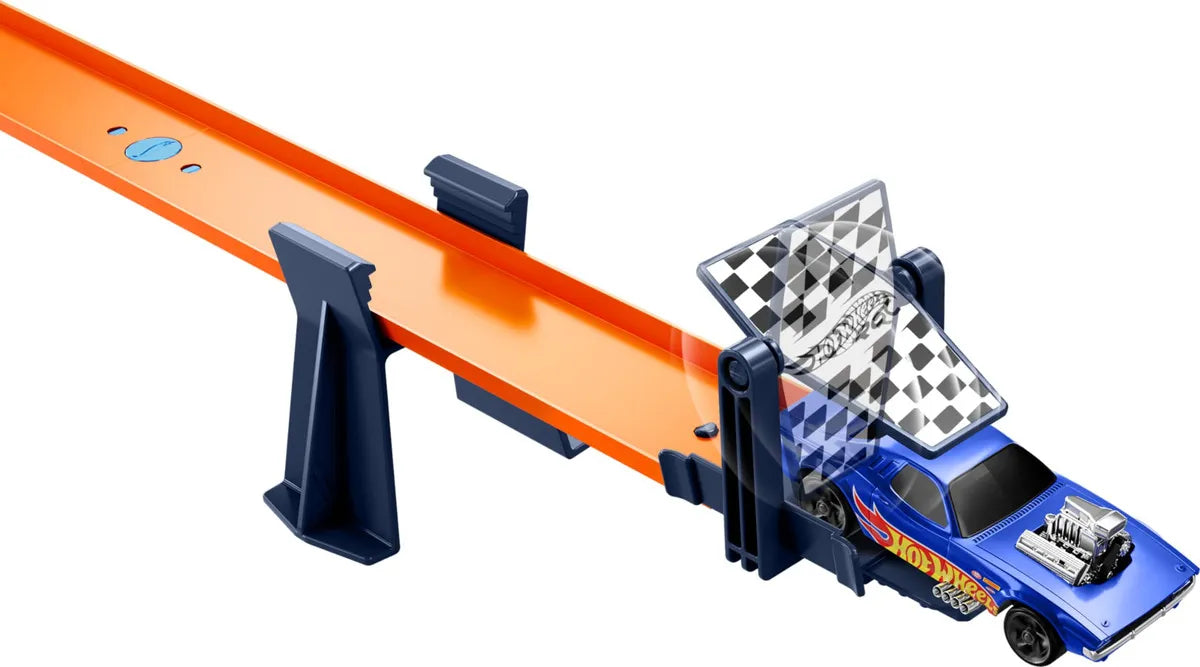Juego De Pistas Rc Hot Wheels Con Vehículo Y 30 Piezas