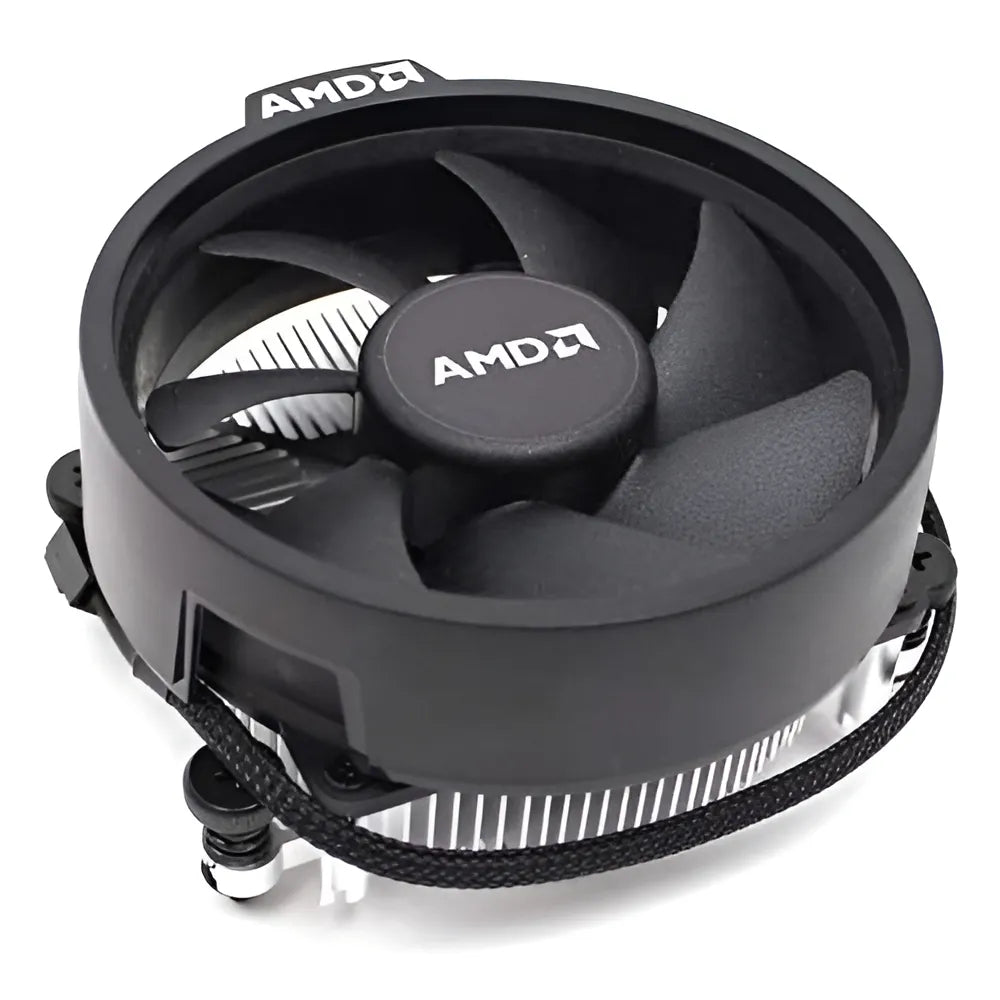 Cooler Am4 Amd Wraith Stealth, empaquetado y LED negro