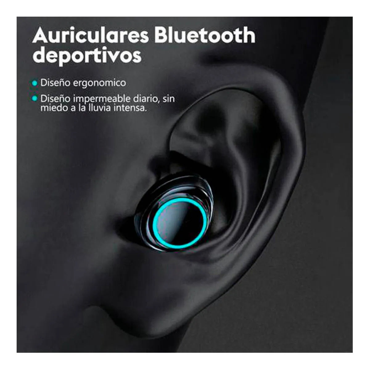 Audífonos Tws Bluetooth Gamer M25 Negros Inalámbricos