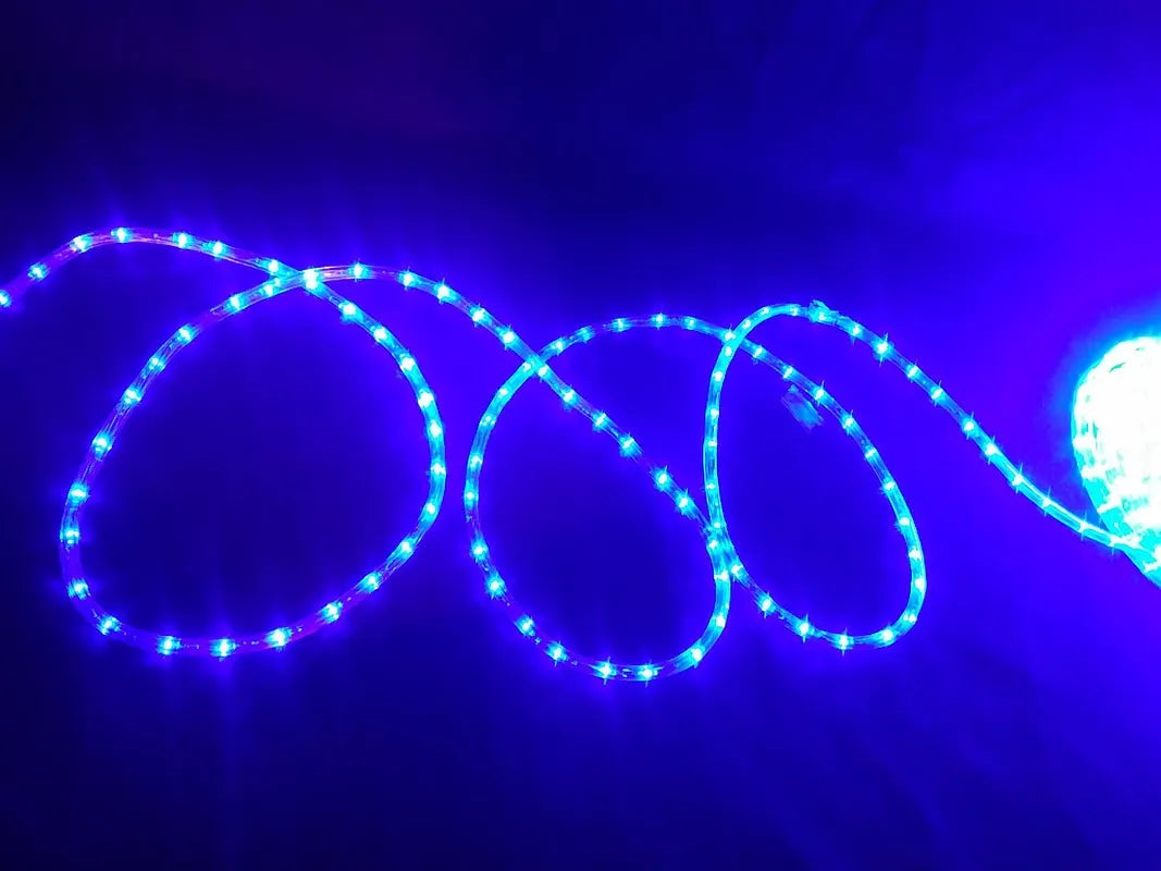 Manguera Led 3 Vias Luces Navideñas X 3mt Azul