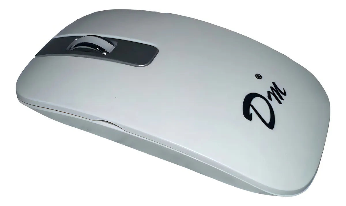Combo Teclado Y Mouse Optico Inalámbrico Pc Mymobile K-06 Color Del Teclado Blanco