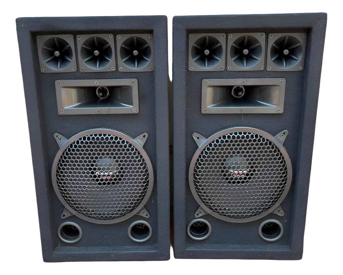 Cabinas De 10 Pulgadas Buen Sonido Negro