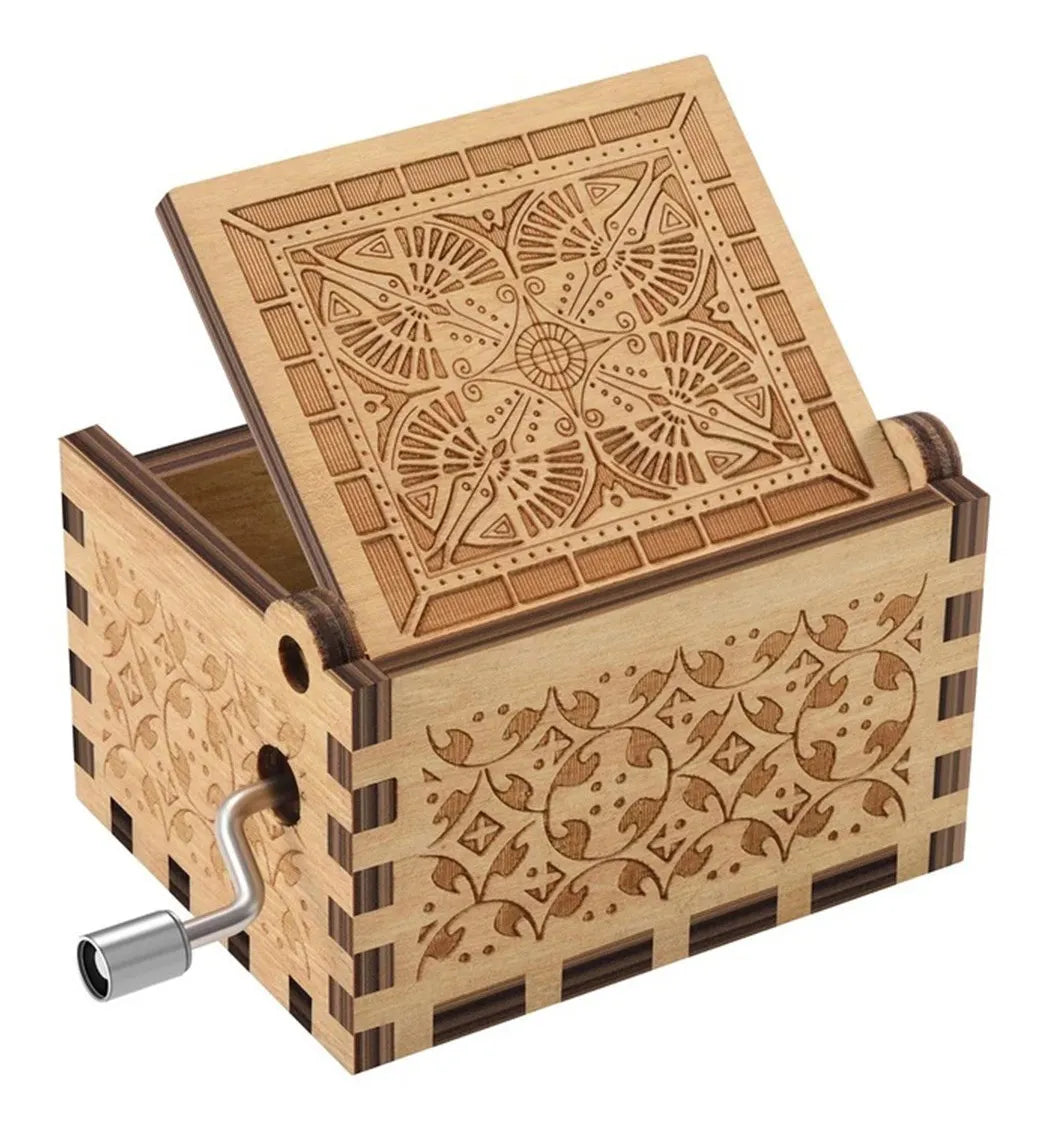 Caja Musical Piratas Del Caribe Davy Jones Regalo Fan - Marrón Claro