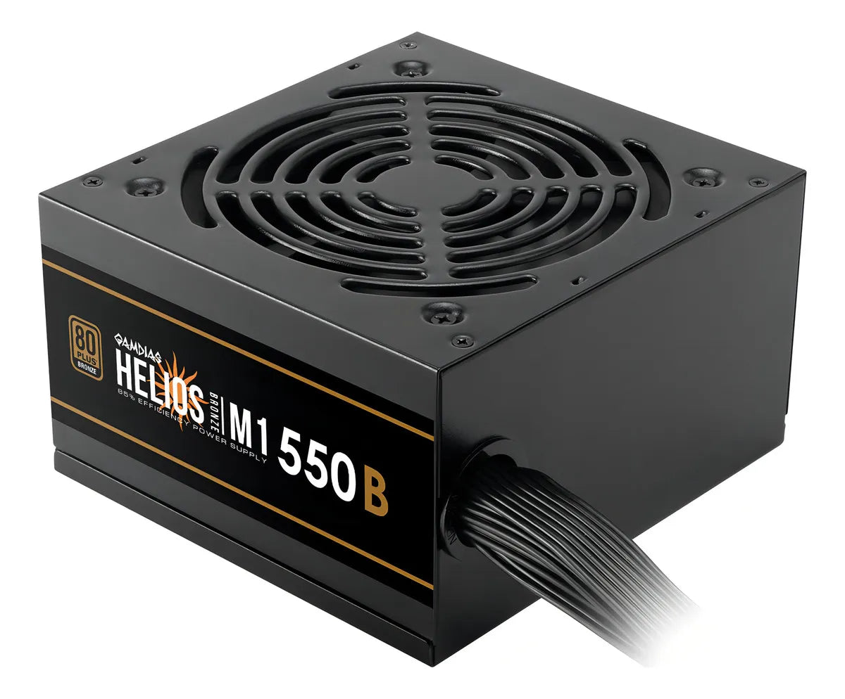 Fuente de poder para PC Gamdias Helios HELIOS M1-550B 550W negra