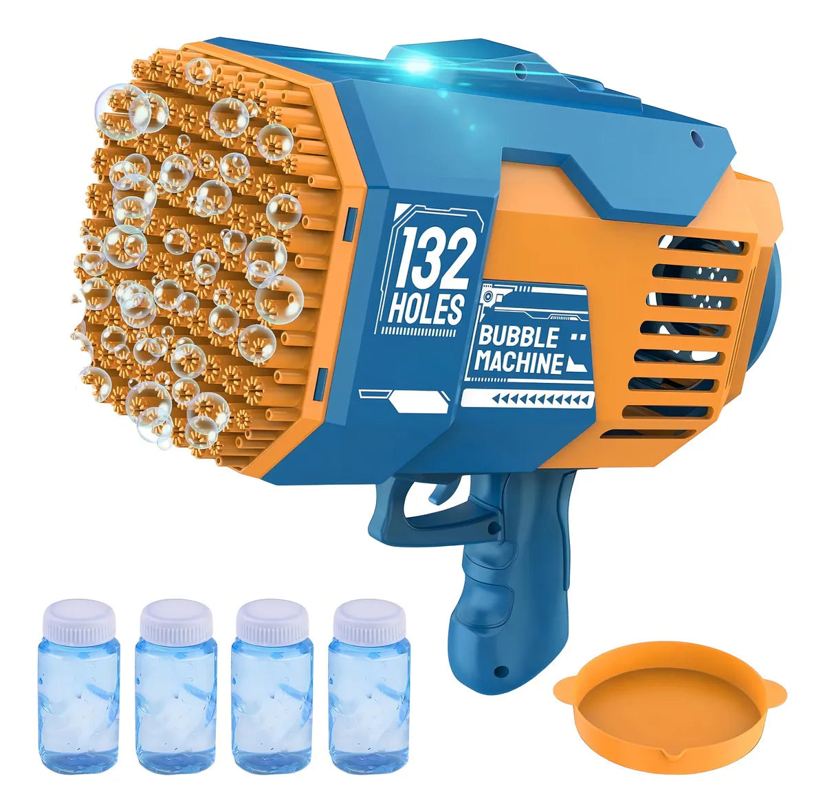 Pistola De Burbujas Electrica De 132 Agujeros Recargable Color Según disponibilidad