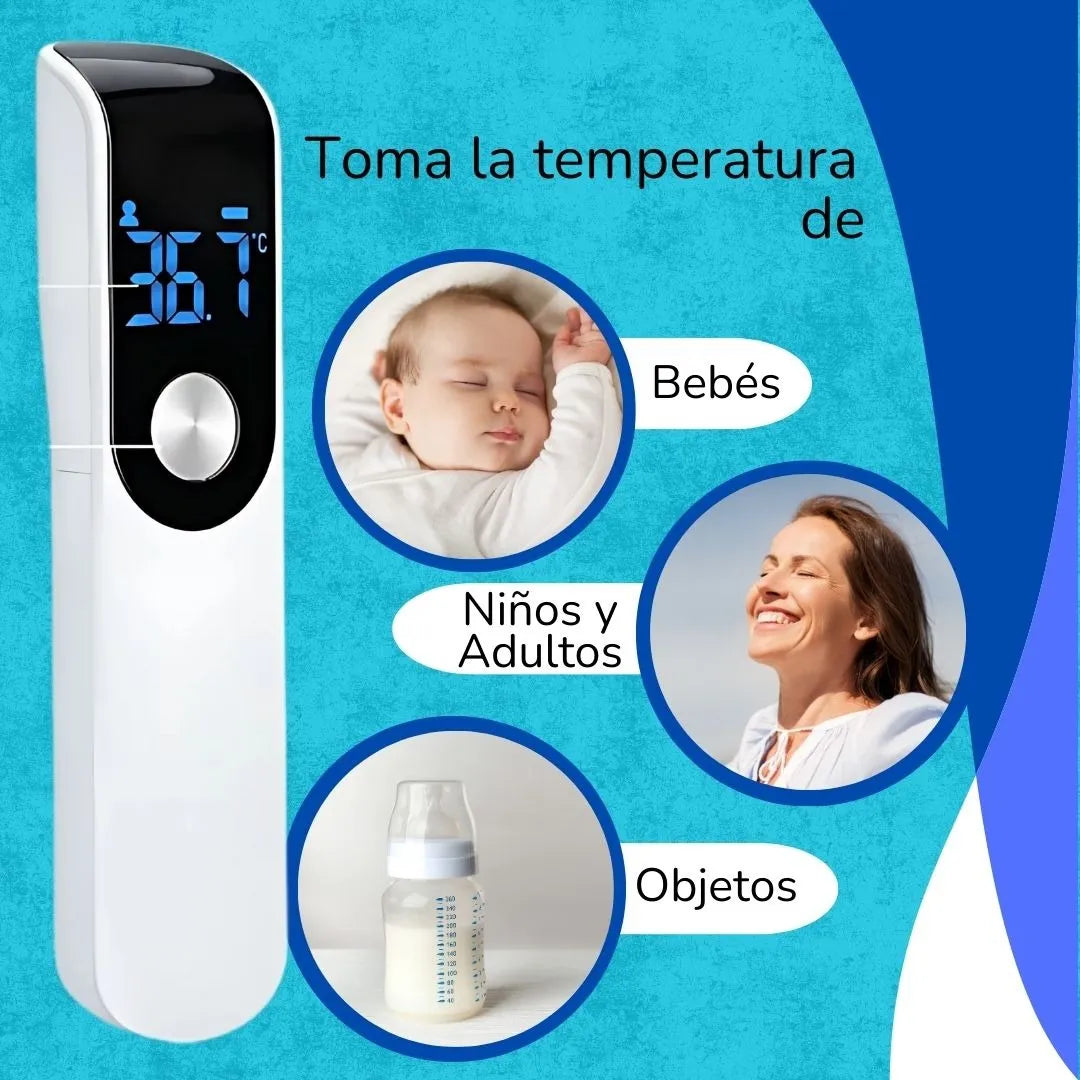 Termómetro Digital Sin Contacto Infrarrojo Bebé Adulto Niños