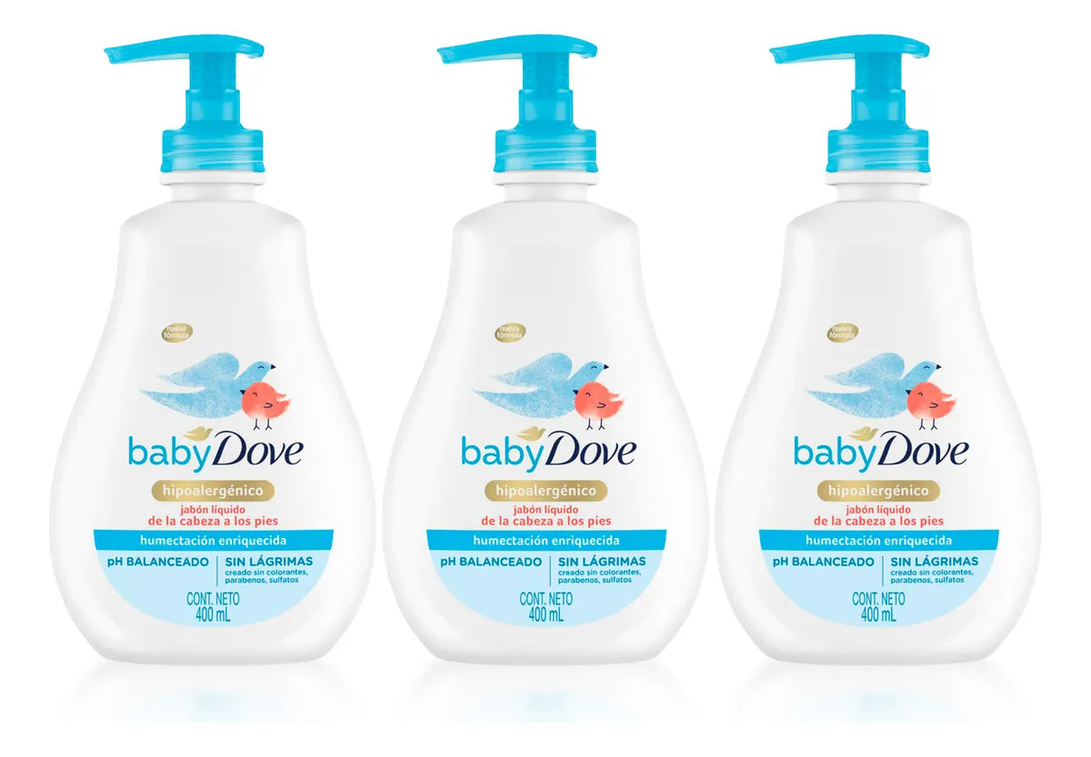 Pack Baby Dove Hidratación X3
