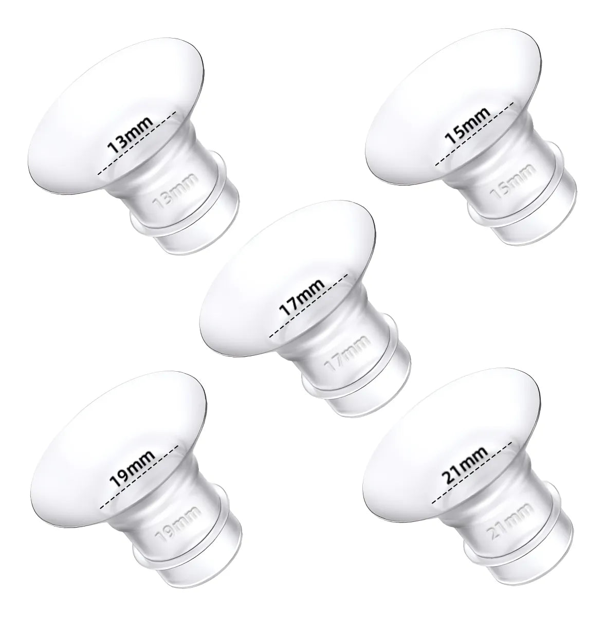 Insertos Convertidor Bridas Para Extractor Leche Materna X 5