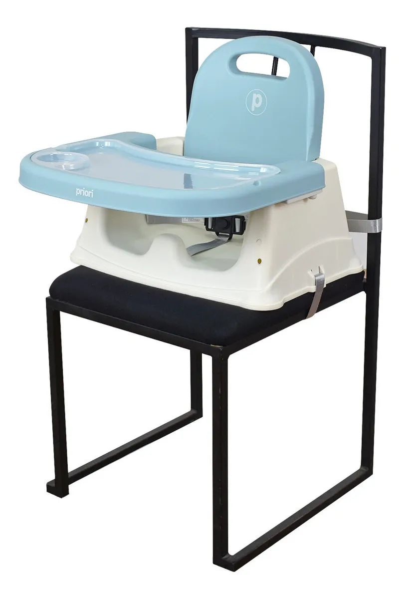 Silla Comedor Bebé 3 En1 Navy Priori Color Azul claro Azul
