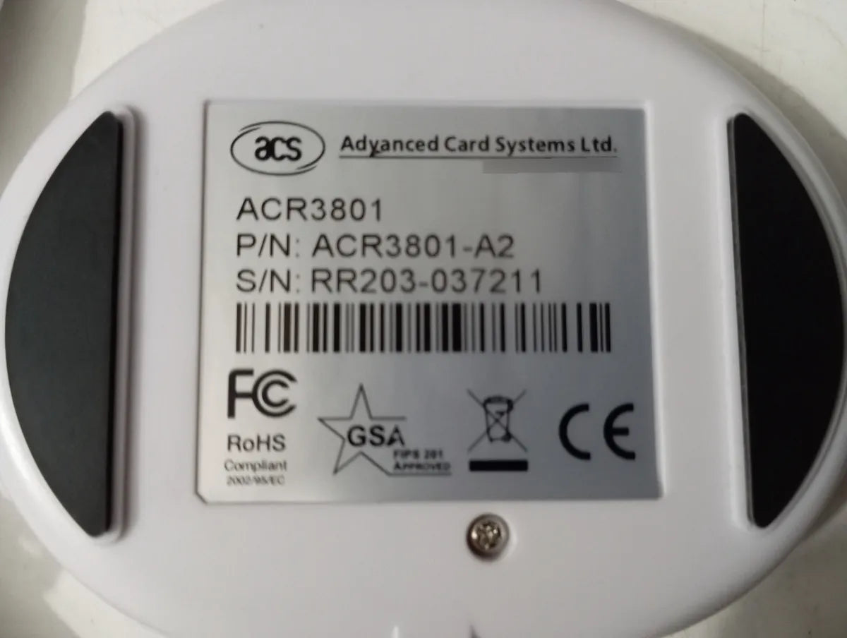 Lector De Tarjetas Inteligentes Acs Acr3801