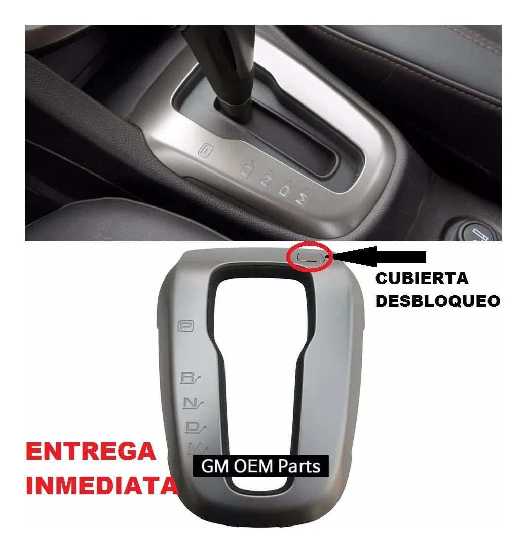Cubierta Gris Desbloqueo Palanca Chevrolet Onix Tracker - Gris