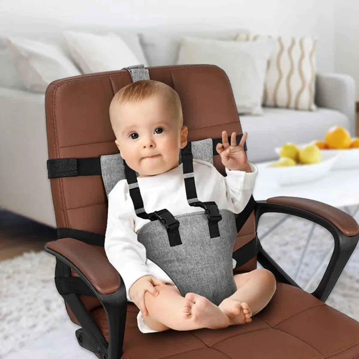 Asiento De Arnés Portátil Para Silla Alta Para Bebé, Sil. Segun Disponibilidad. Segun Disponibildad.